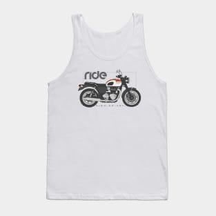 Ride 100 white red Tank Top